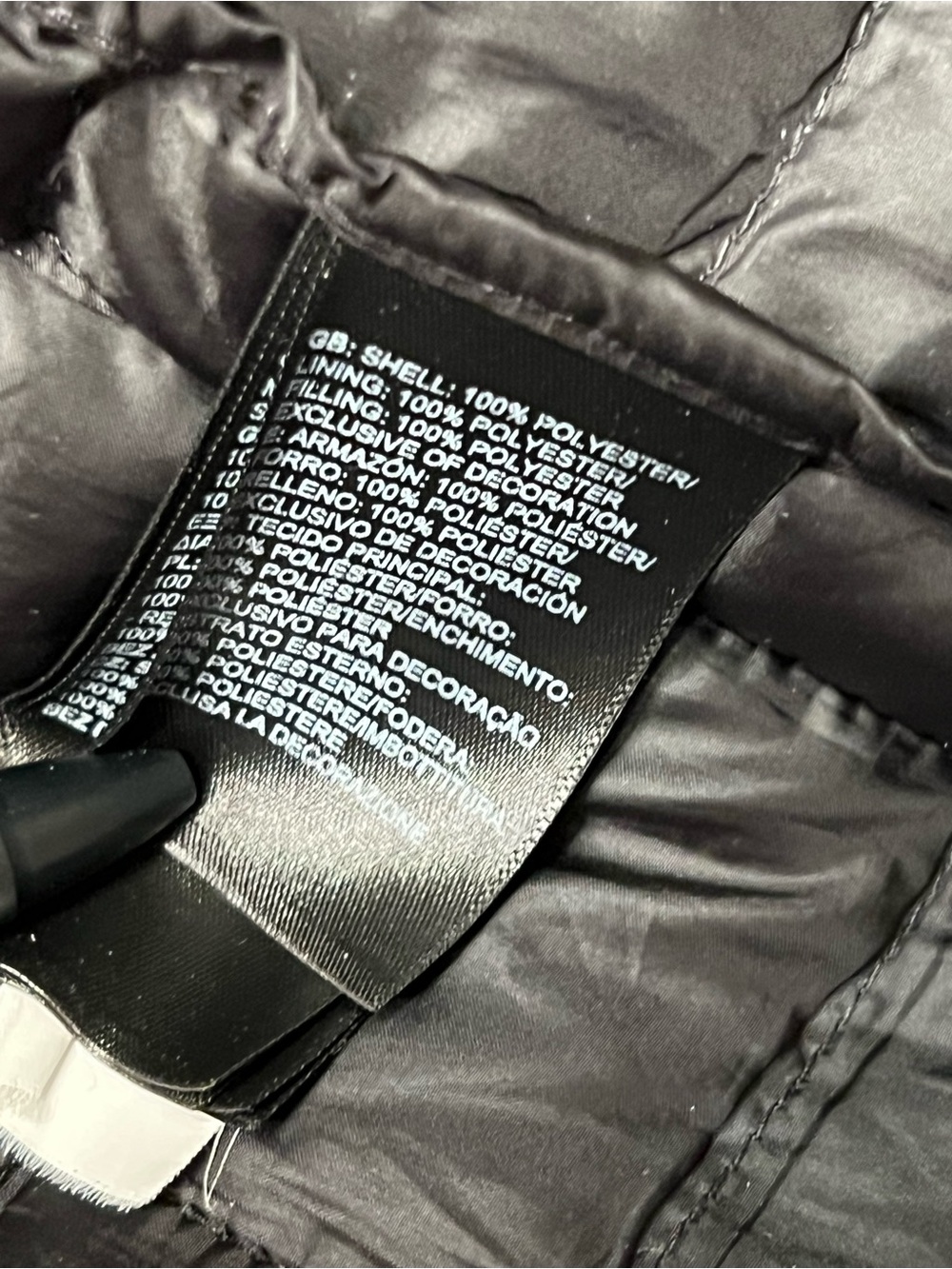 The North Face Women's ThermoBall Quilted Hooded Parka Jacket Black Size M - Picture 4 of 5